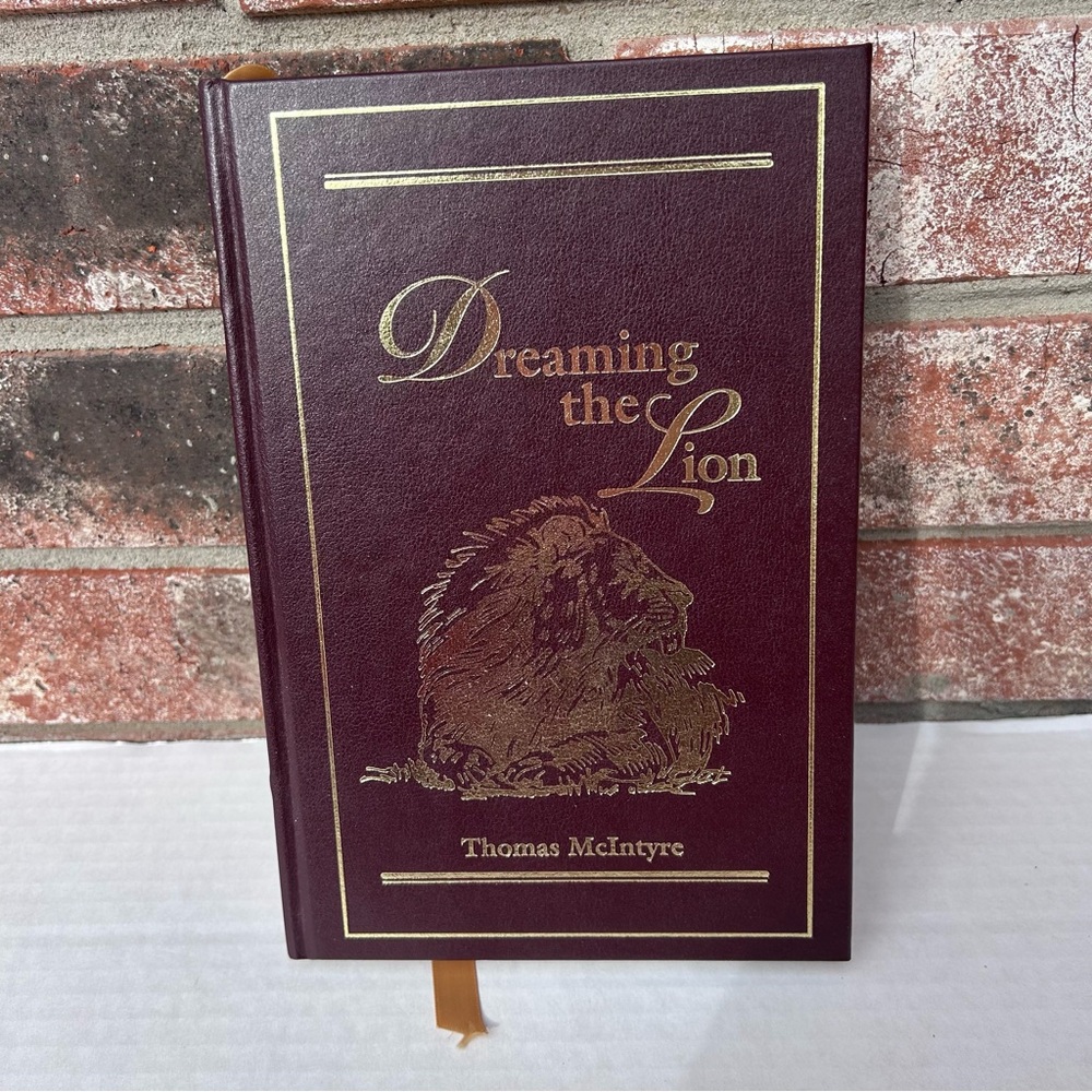 Dreaming the Lion Thomas McIntyre SIGNED 182 Of 250 Hardcover 1st Edition